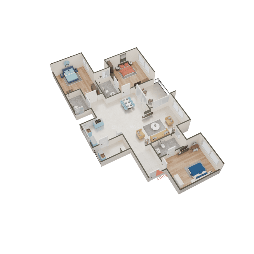 Sobha Windsor Phase 1 Wing 1 And 2 - Image 23