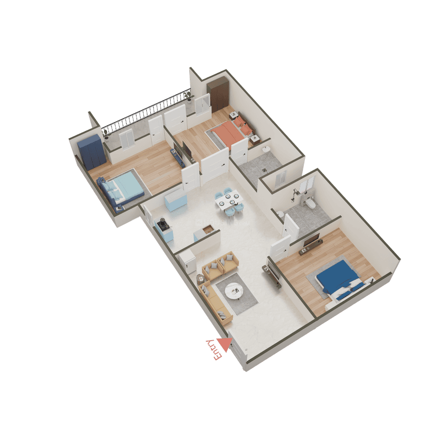 Trivor Aspire Apartment - Image 29