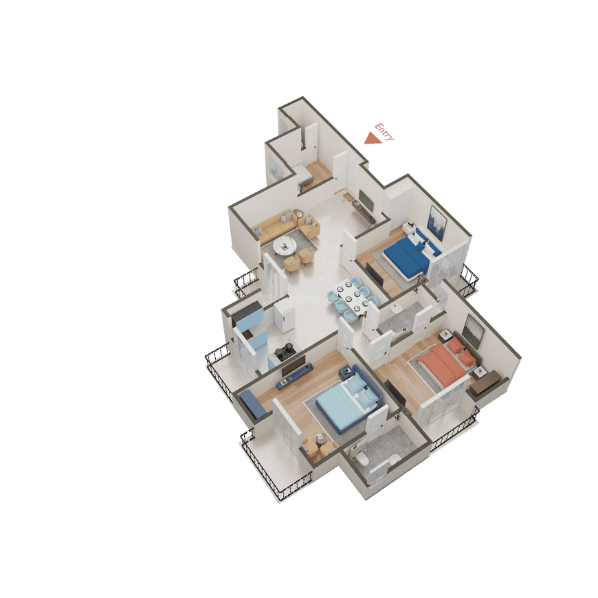 Amrapali Princely Estate - Image 68