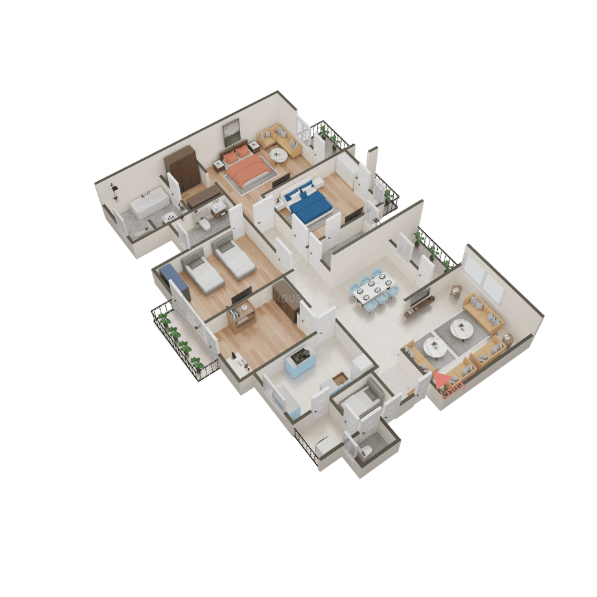 The Antriksh Overseas Apartments - Image 4