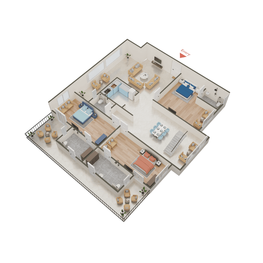 The Leela Sky Villas - Image 55