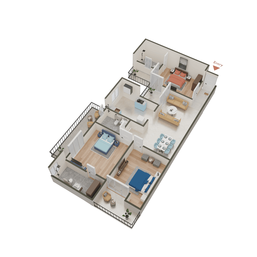 Paramount Golfforeste Premium Apartments - Image 59