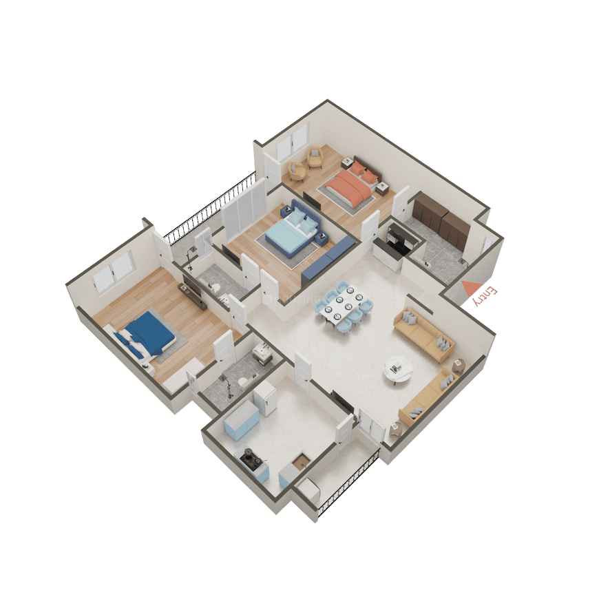 Gem Neelam Apartment - Image 16