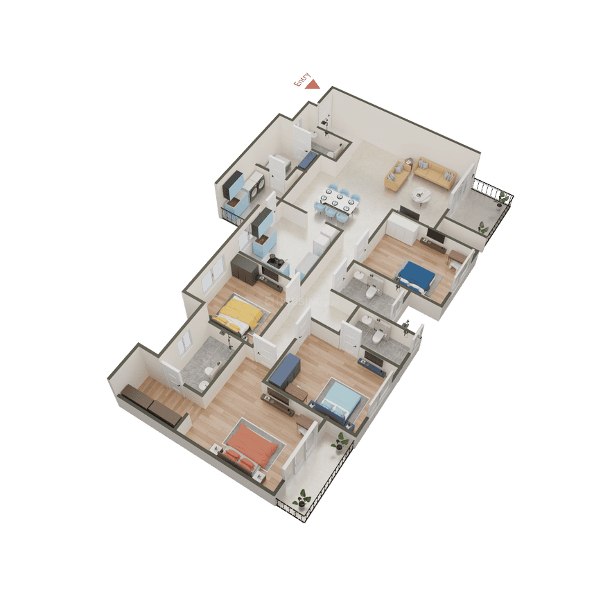 Sobha Royal Pavilion Phase 8 Wing 15 - Image 19