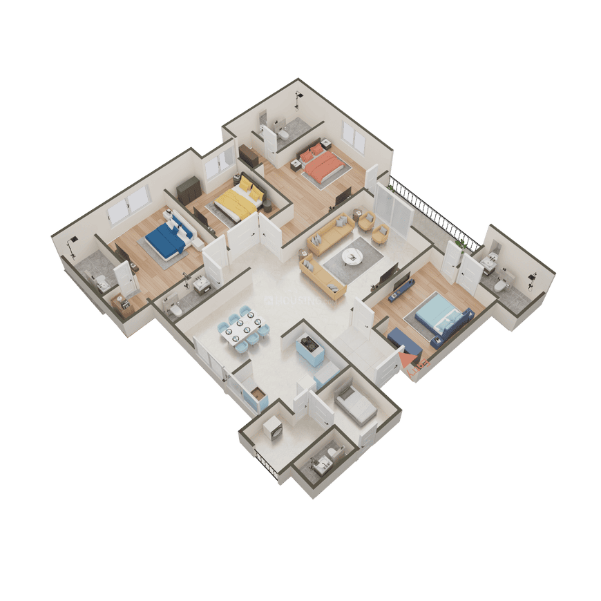 Jaypee Kensington Park Apartments - Image 66