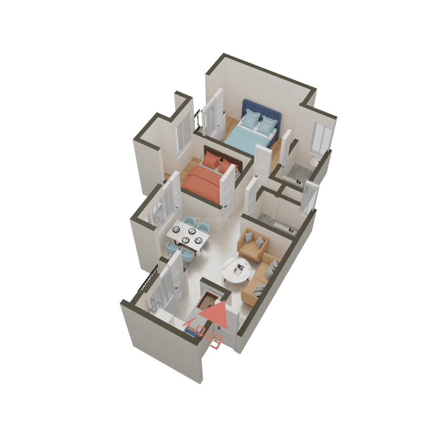 Jaypee Kensington Park Apartments - Image 36