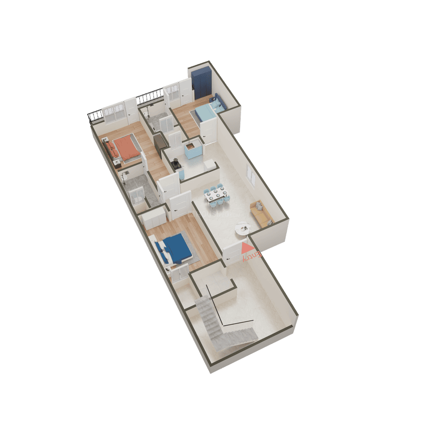 D S Metro View Apartment - Image 32