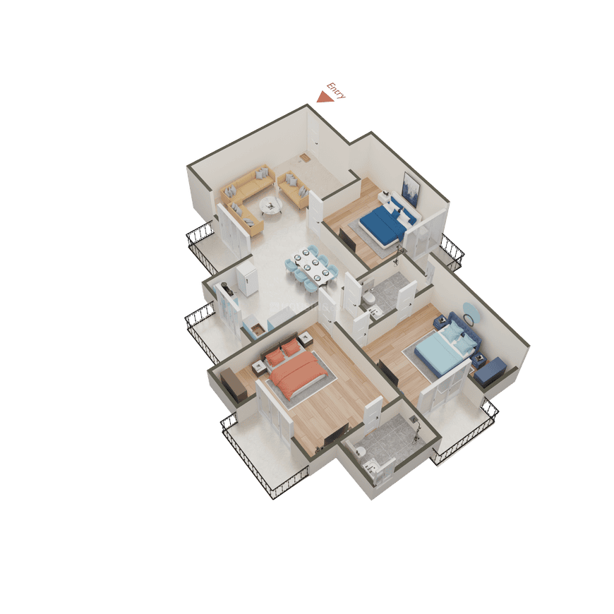 Amrapali Princely Estate - Image 60