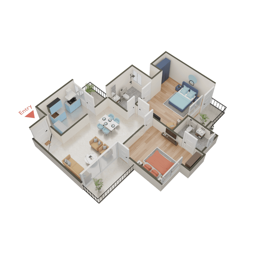 Sikka Kaamya Greens - Image 59