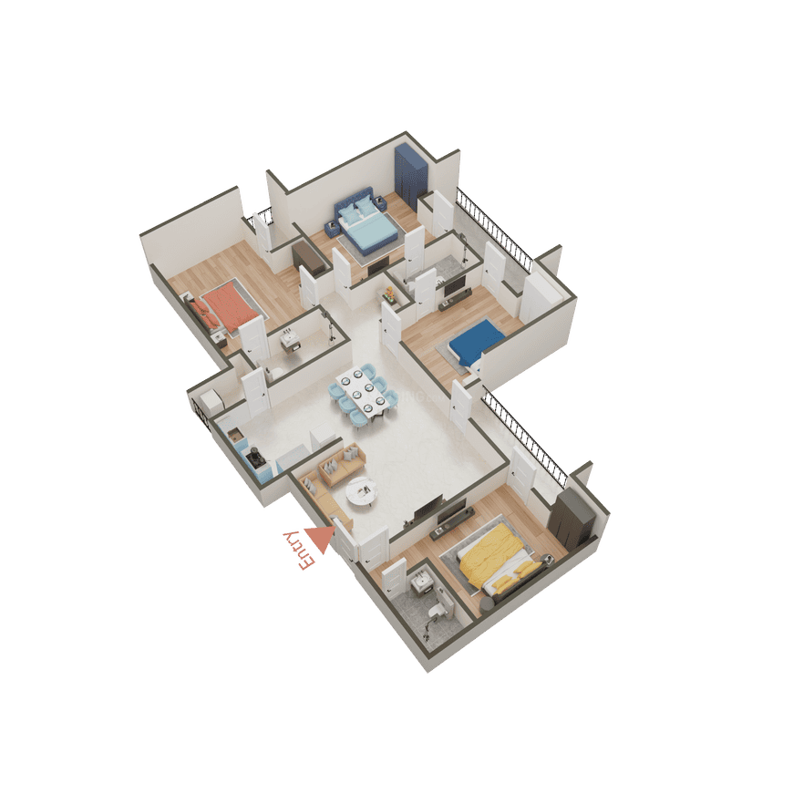 Gaursons Gaur City 1st Avenue - Image 74