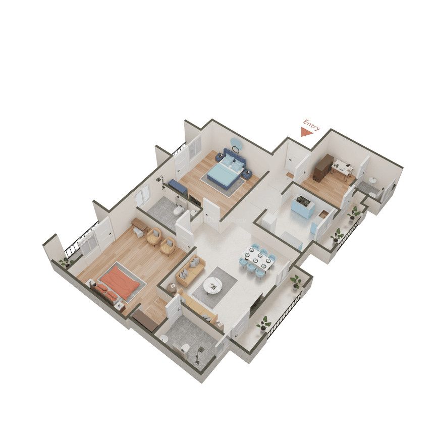 Ansal Fairway Apartment - Image 7