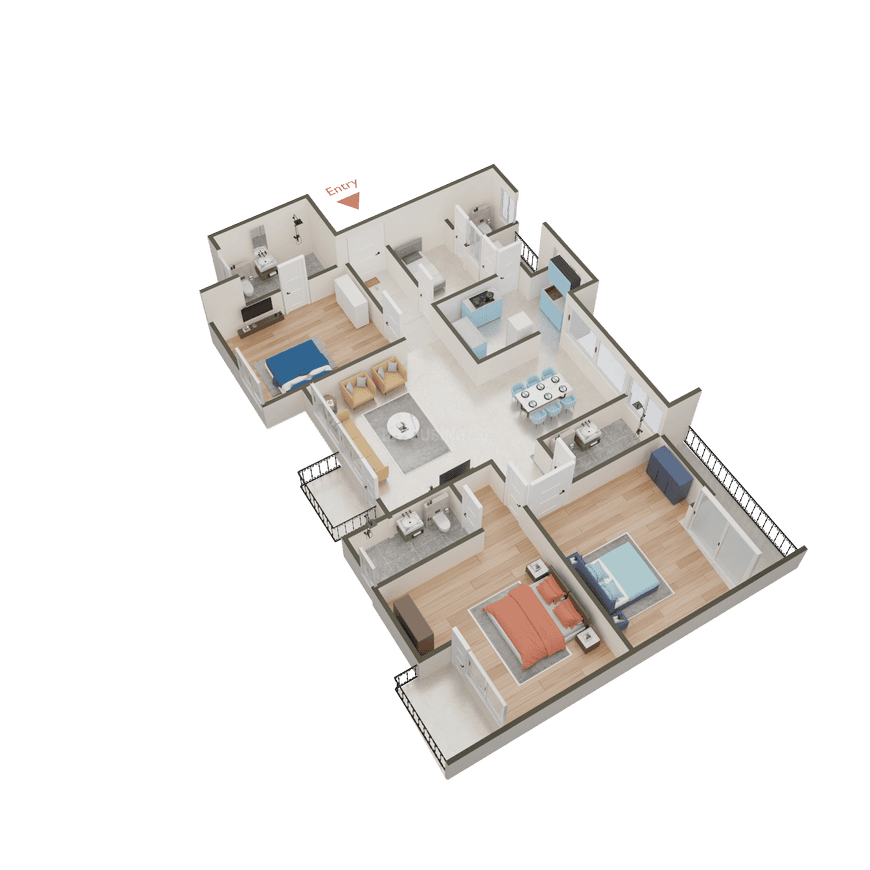 Jaypee Kensington Park Apartments - Image 25