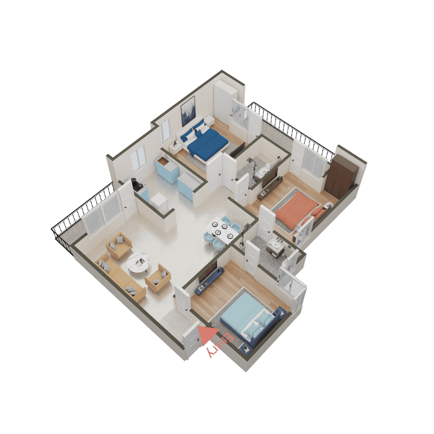 Purvanchal Royal Park - Image 38