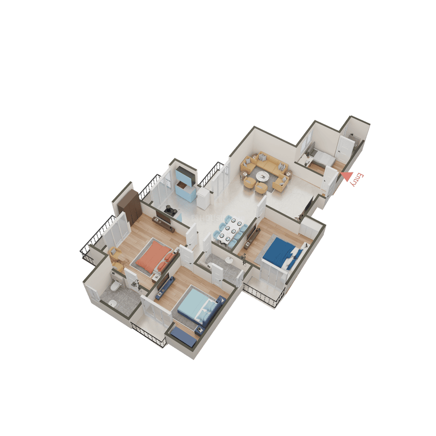 Amrapali Princely Estate - Image 73