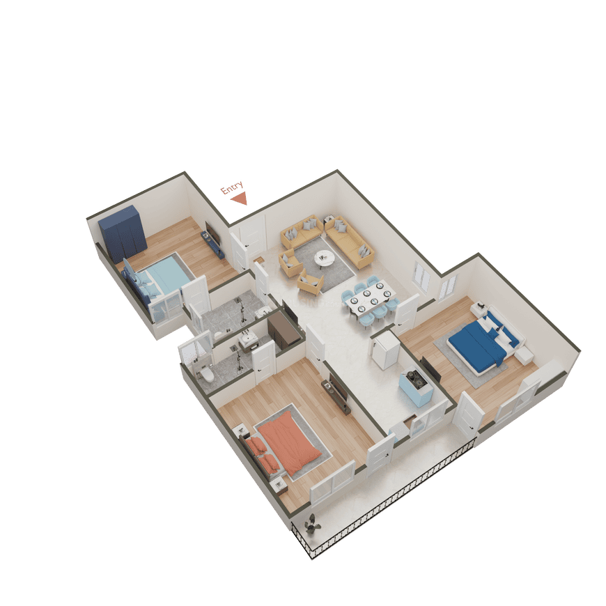 D S Apartments - Image 34