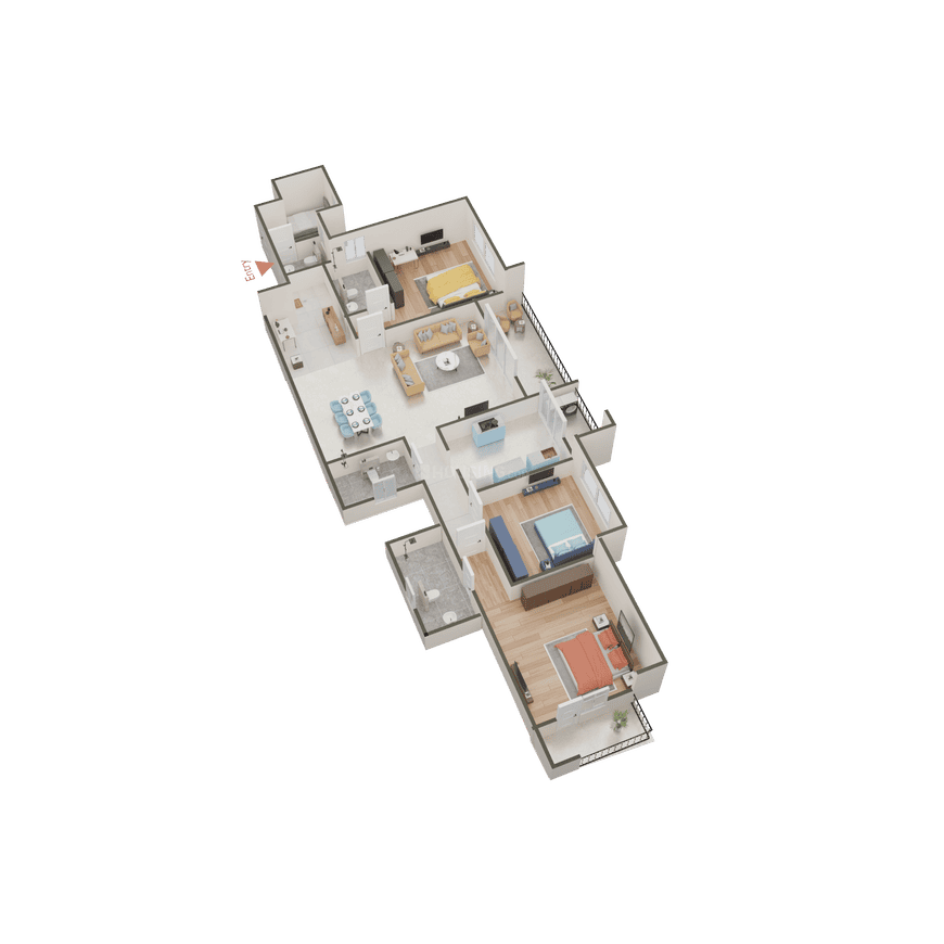 Prestige Meridian Park Phase I At The Prestige City - Image 67
