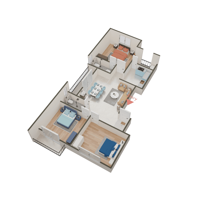 Sun Affordable Flats - Image 75