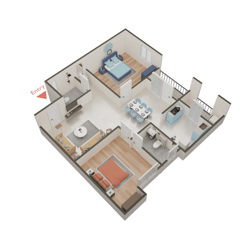 Sun Affordable Flats - Image 45