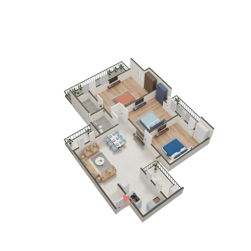 Panchsheel Greens II Tower E6 E7 D3 And D4 - Image 29