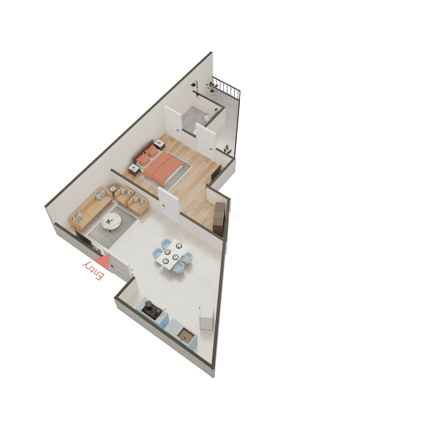 Trivor Aspire Apartment - Image 22