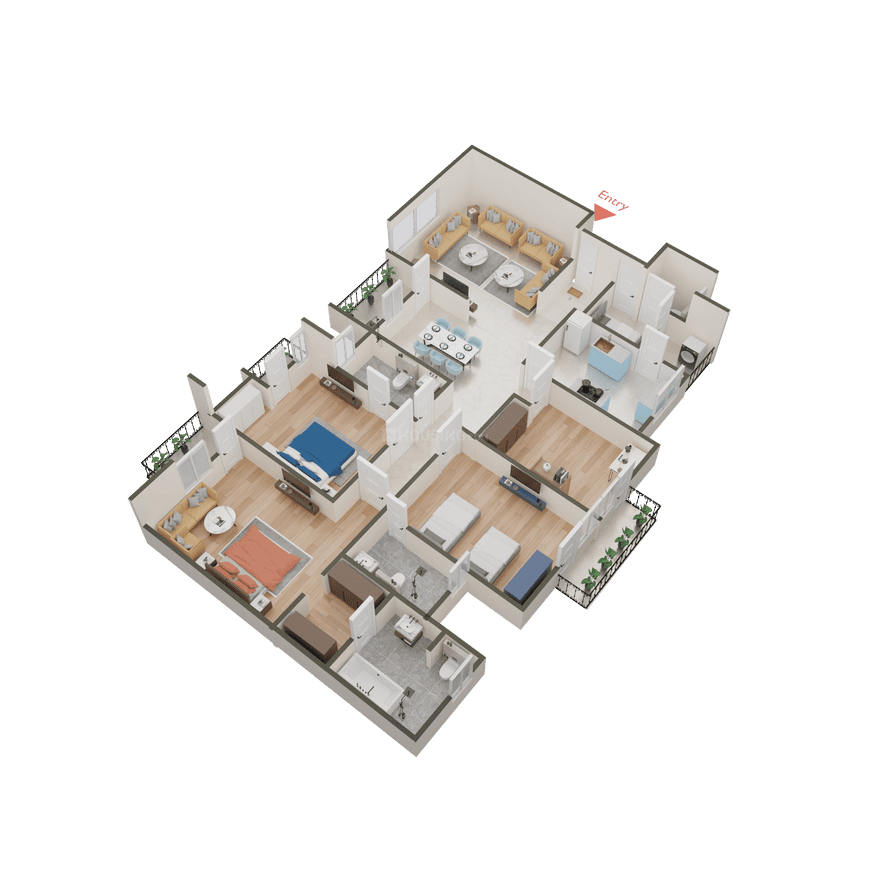 The Antriksh Overseas Apartments - Image 3