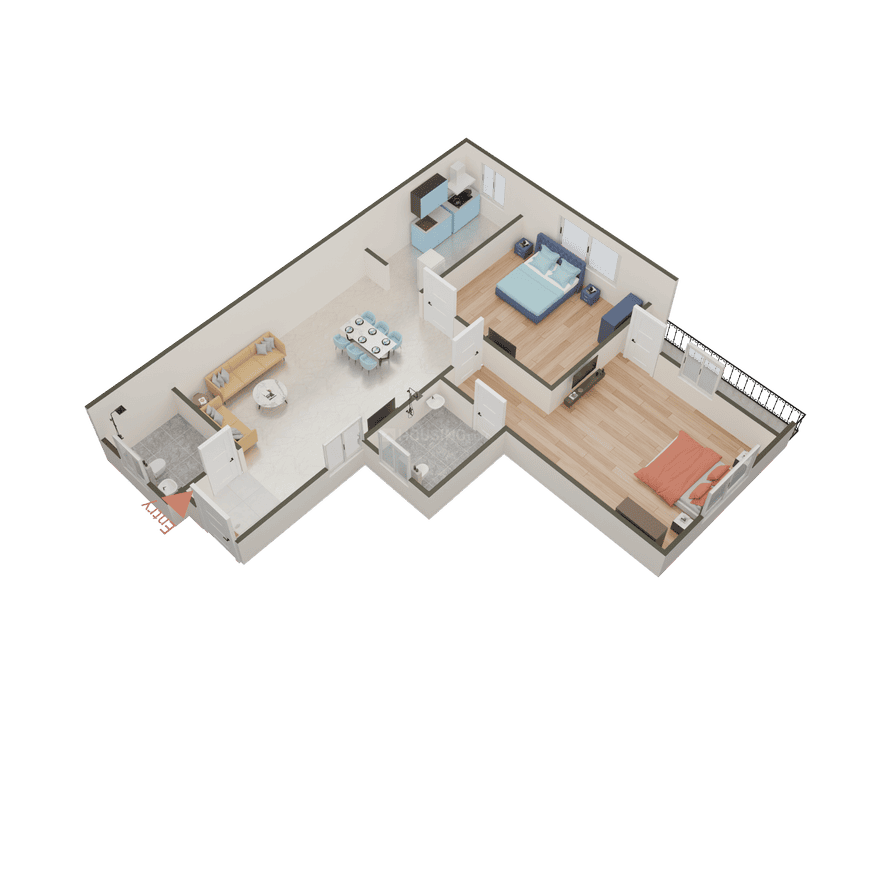 Marshal Green View Apartment - Image 7