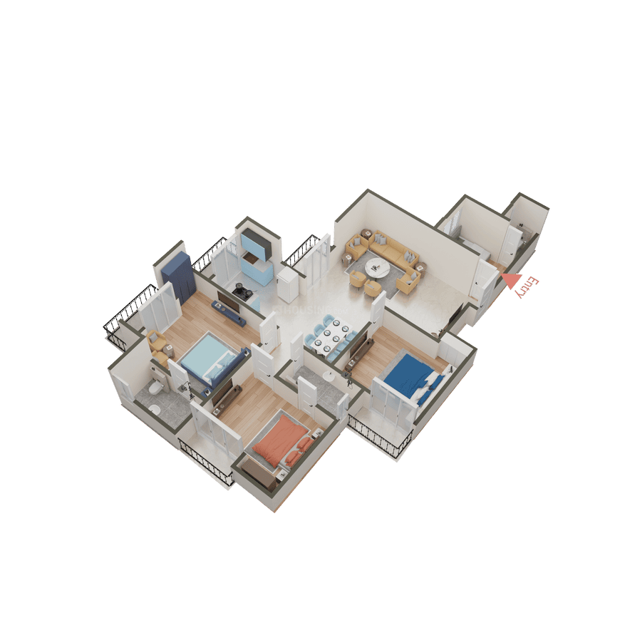 Amrapali Princely Estate - Image 69