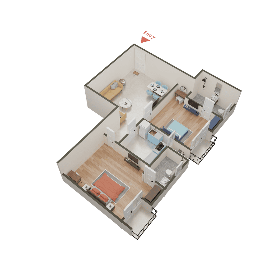 Earthcon Sir Syed Apartment - Image 5