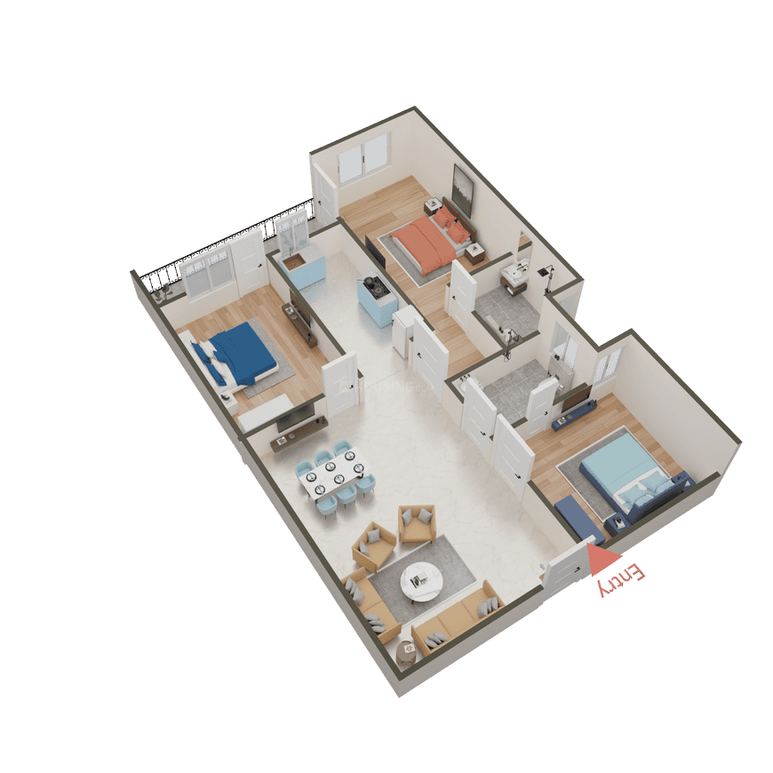 D S Apartments - Image 37