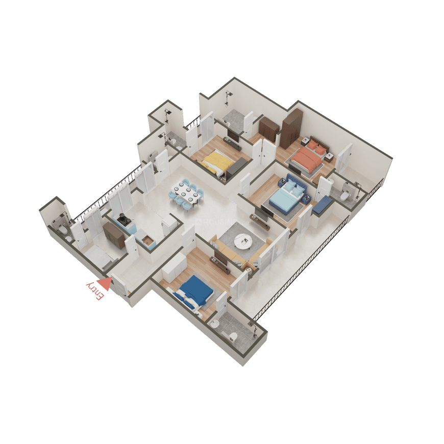 Purvanchal Royal City - Image 66