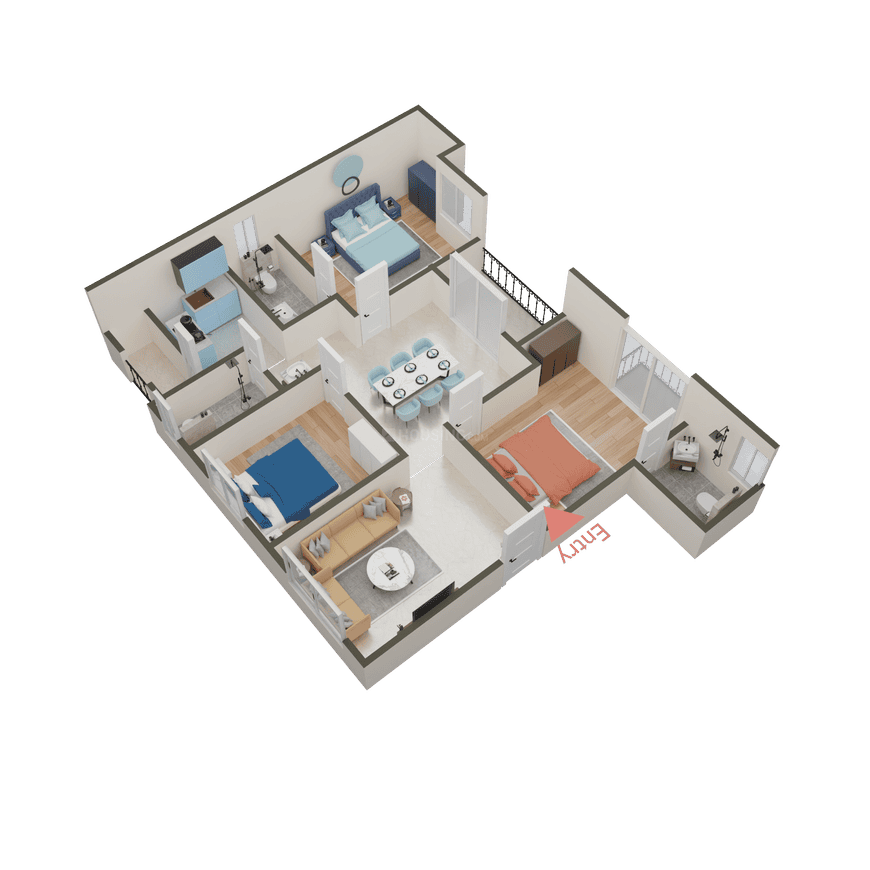 Sun Affordable Flats - Image 78