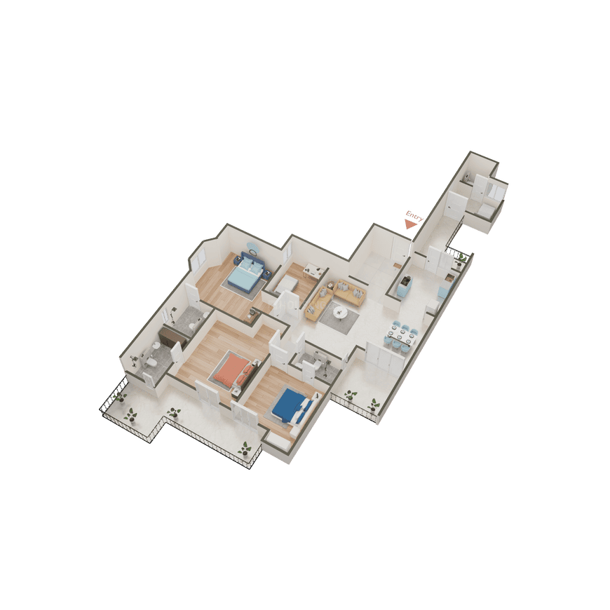 Ajnara Klock Tower - Image 62