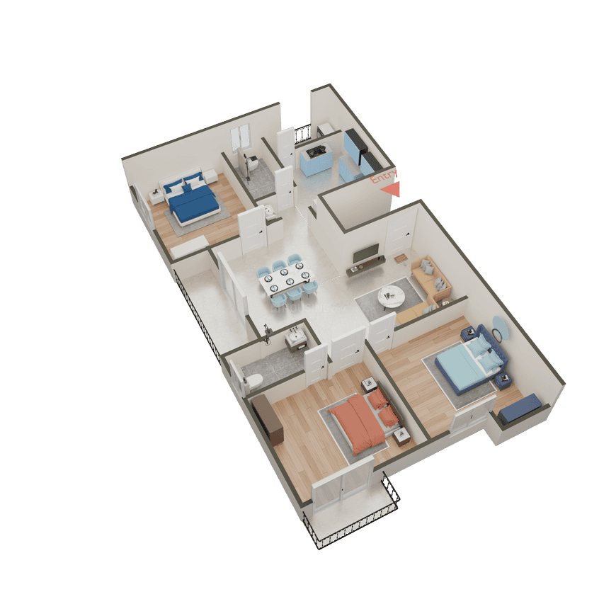 Sun Affordable Flats - Image 67