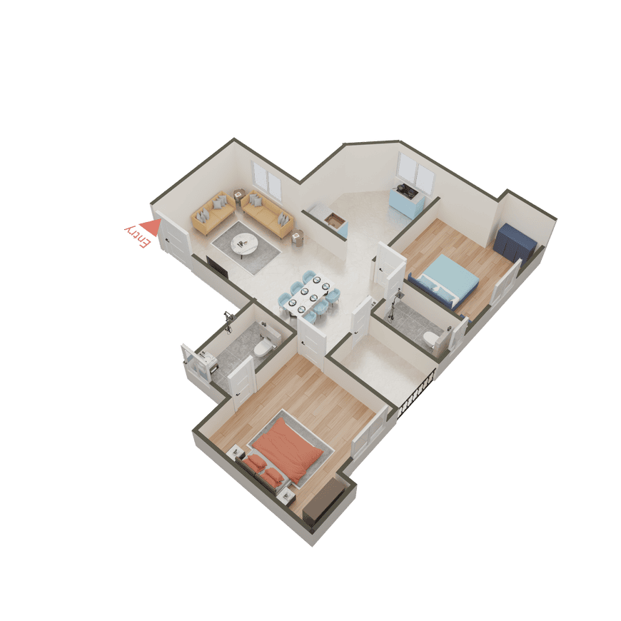 Sun Affordable Flats - Image 38