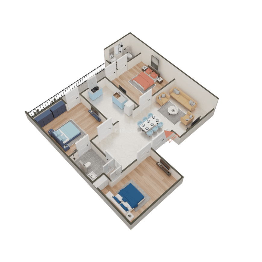 Willowbrook Casa View Apartment 3 - Image 11