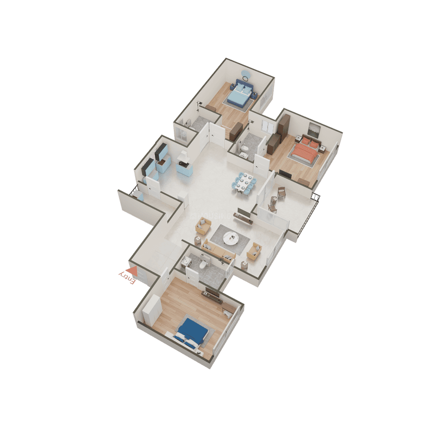 Sobha Windsor Phase 1 Wing 1 And 2 - Image 24
