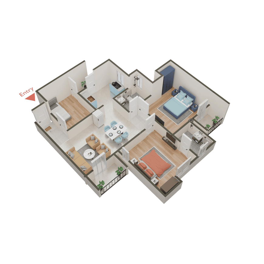 Sikka Kaamya Greens - Image 89