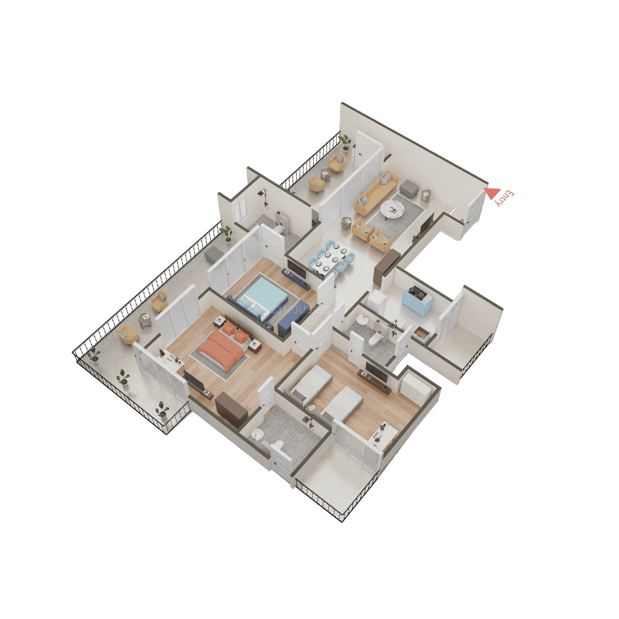 Mahagun Meadows Highrise - Image 44