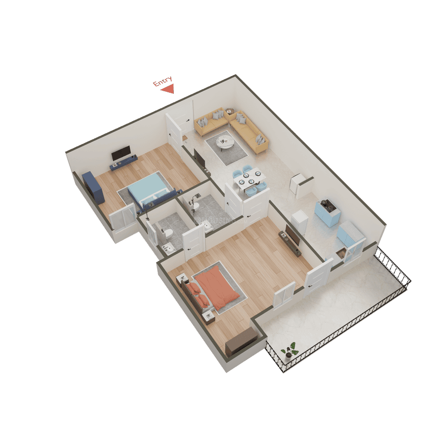 Trivor Urbania Luxury Apartment - Image 19