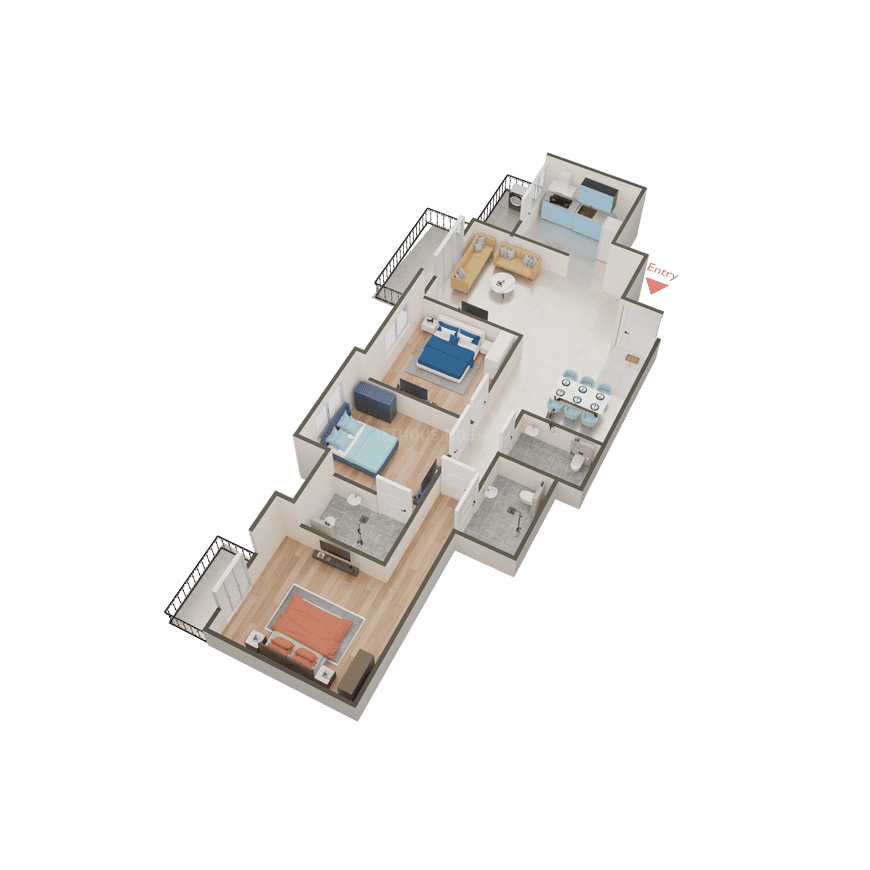 Prestige Meridian Park Phase I At The Prestige City - Image 68
