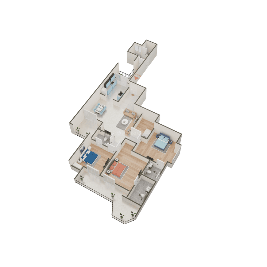 Ajnara Klock Tower - Image 53