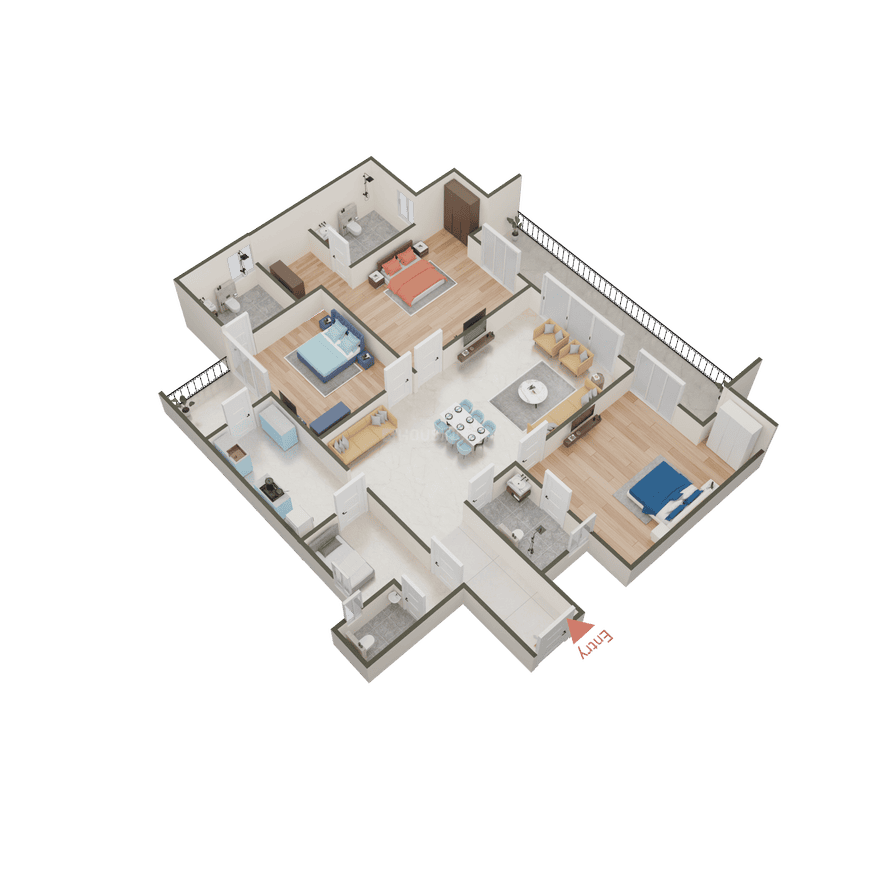 Ajnara Klock Tower - Image 47