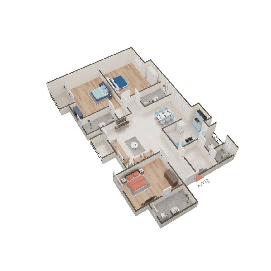 Jaypee Kensington Park Apartments - Image 45