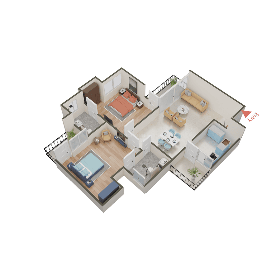 Sikka Kaamya Greens - Image 57