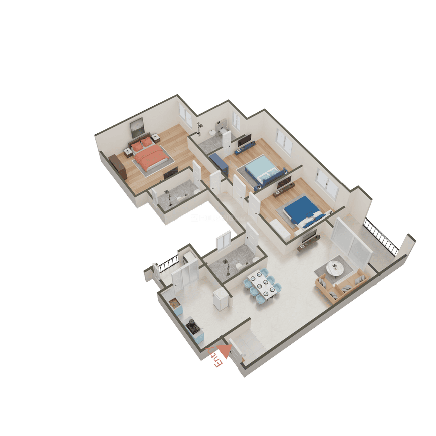 Bhartiya Nikoo Homes VI Phase 2 - Image 17