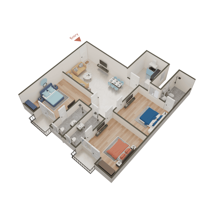 Earthcon Sir Syed Apartment - Image 9