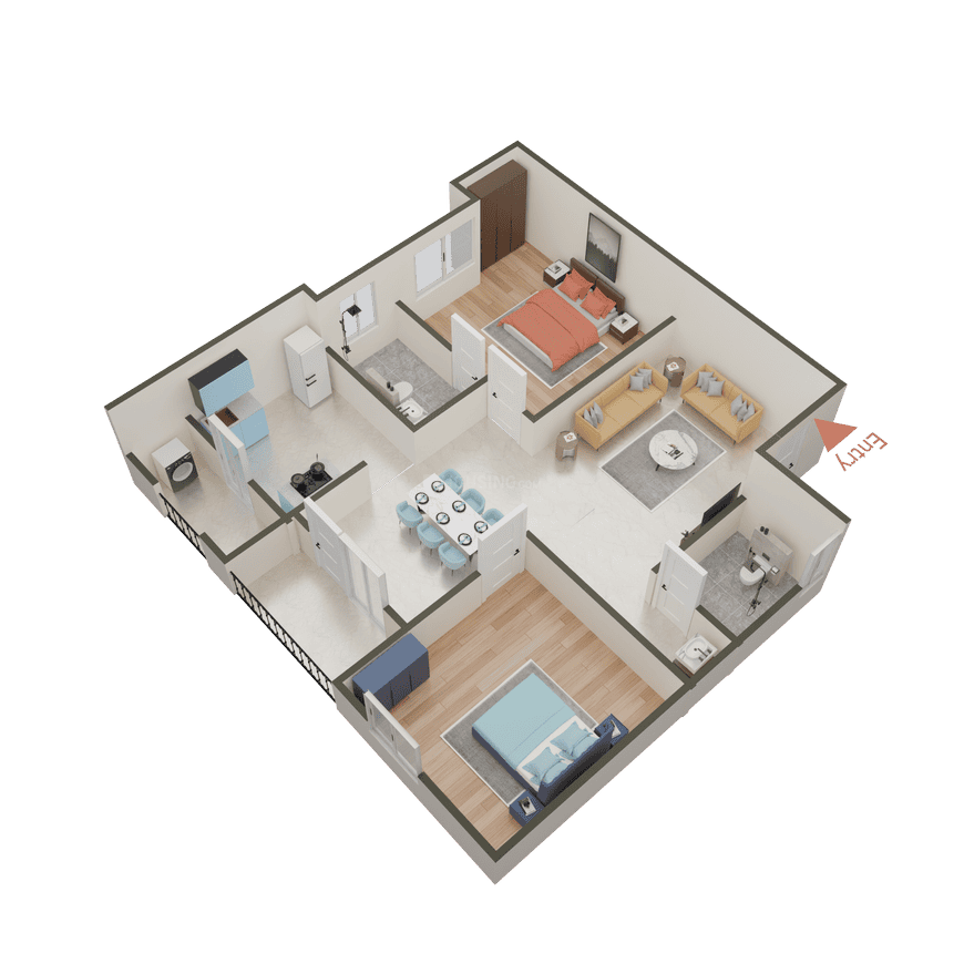 Sun Affordable Flats - Image 43