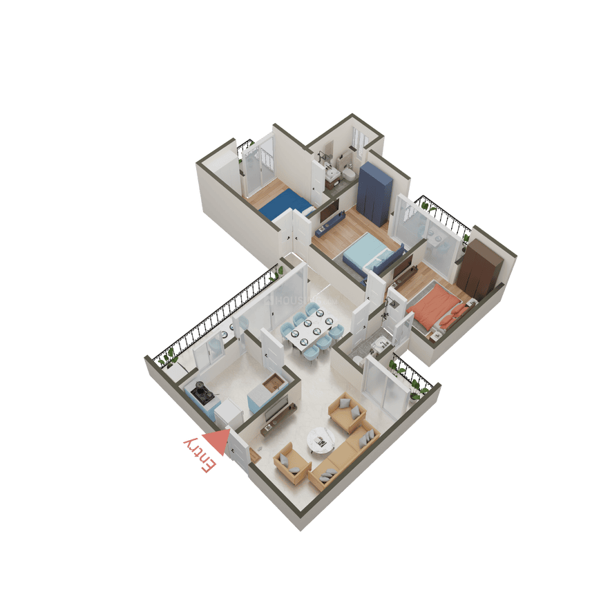 Town White Orchid - Image 31