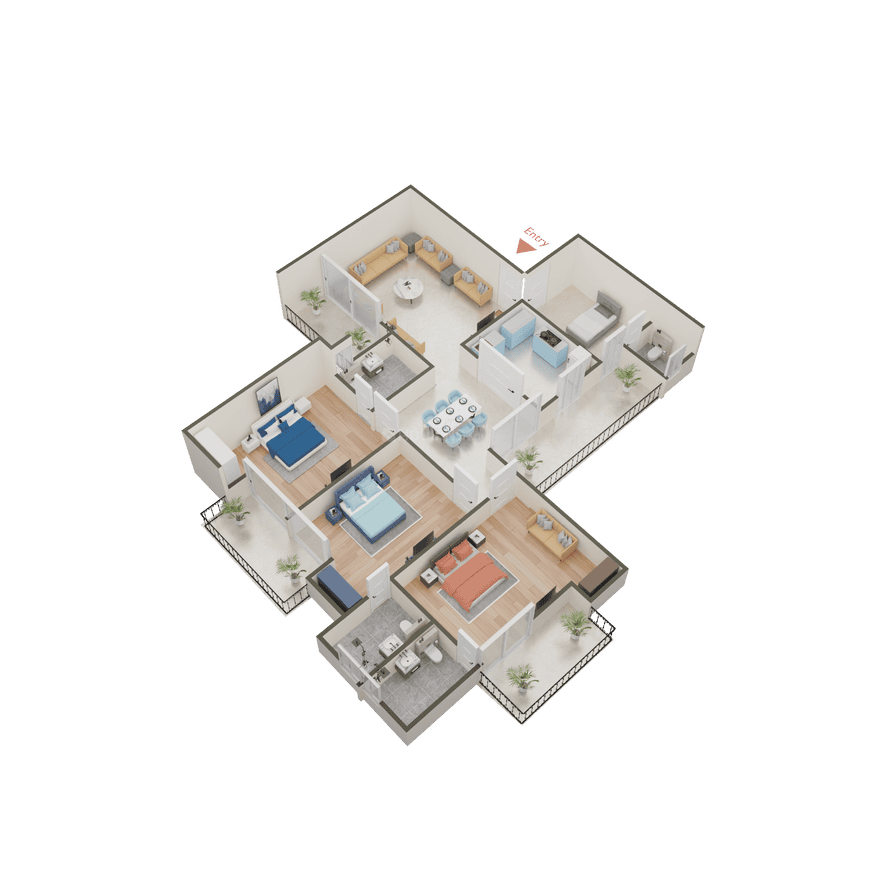 Town White Orchid - Image 33