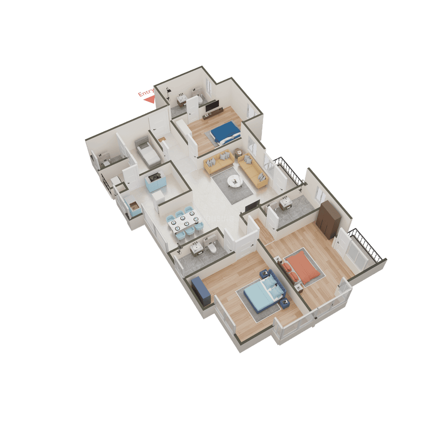 Jaypee Kensington Park Apartments - Image 53